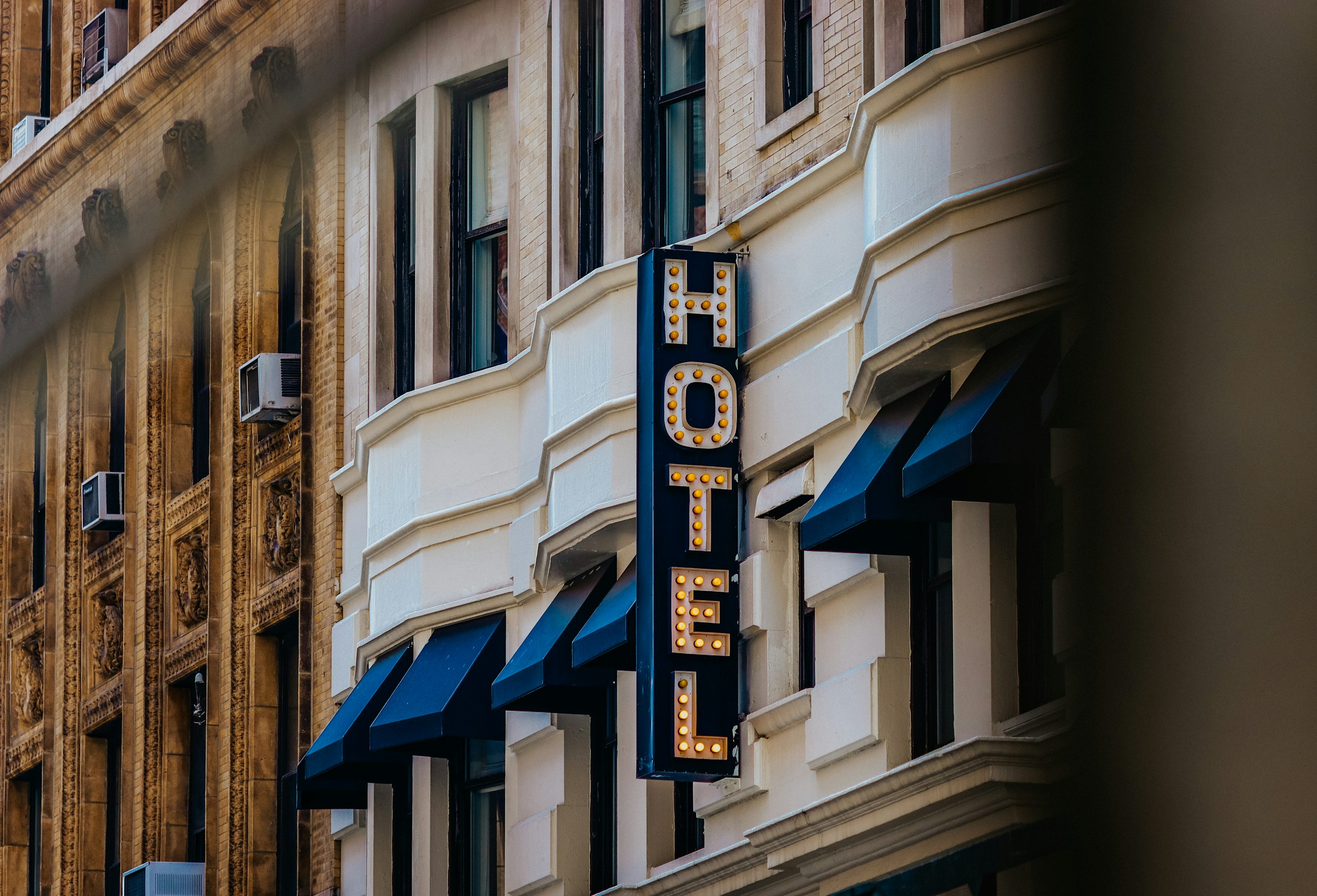 Hotel building exterior